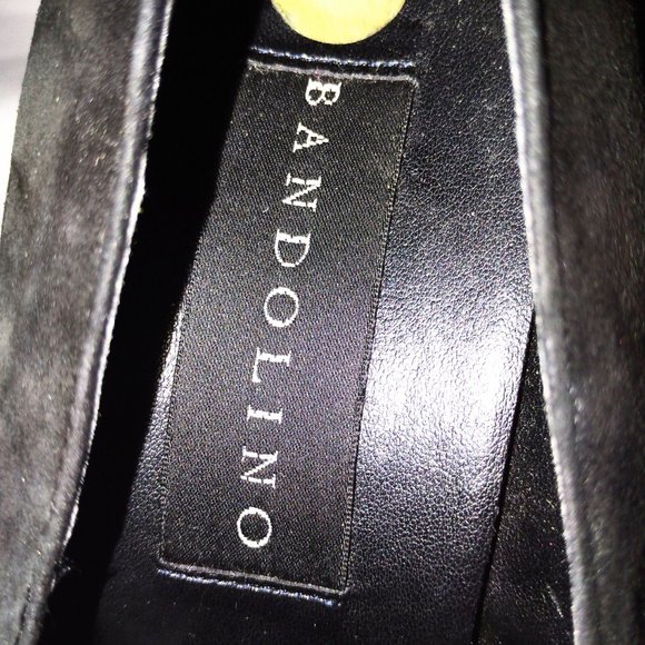 "Izra" Black Suede Pumps - Picture 4 of 7